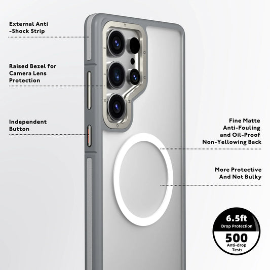 Youngkit Rock Sand Grey - S26 Ultra (MagSafe Supported)