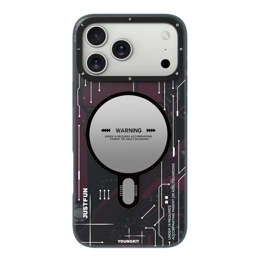 Youngkit Technology MagSafe Case Burgundy - 18 Pro Max/17 Pro Max