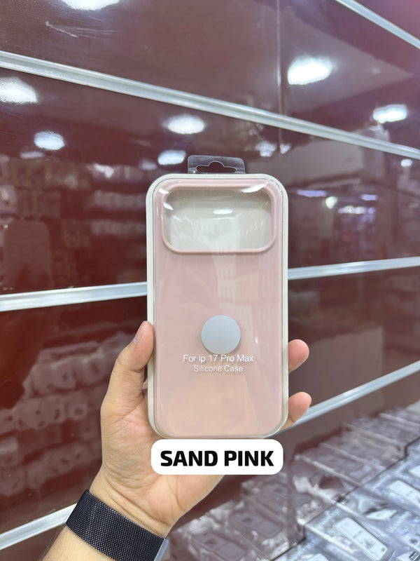 Silicone Case Sand Pink 11 Till17 Pro Max