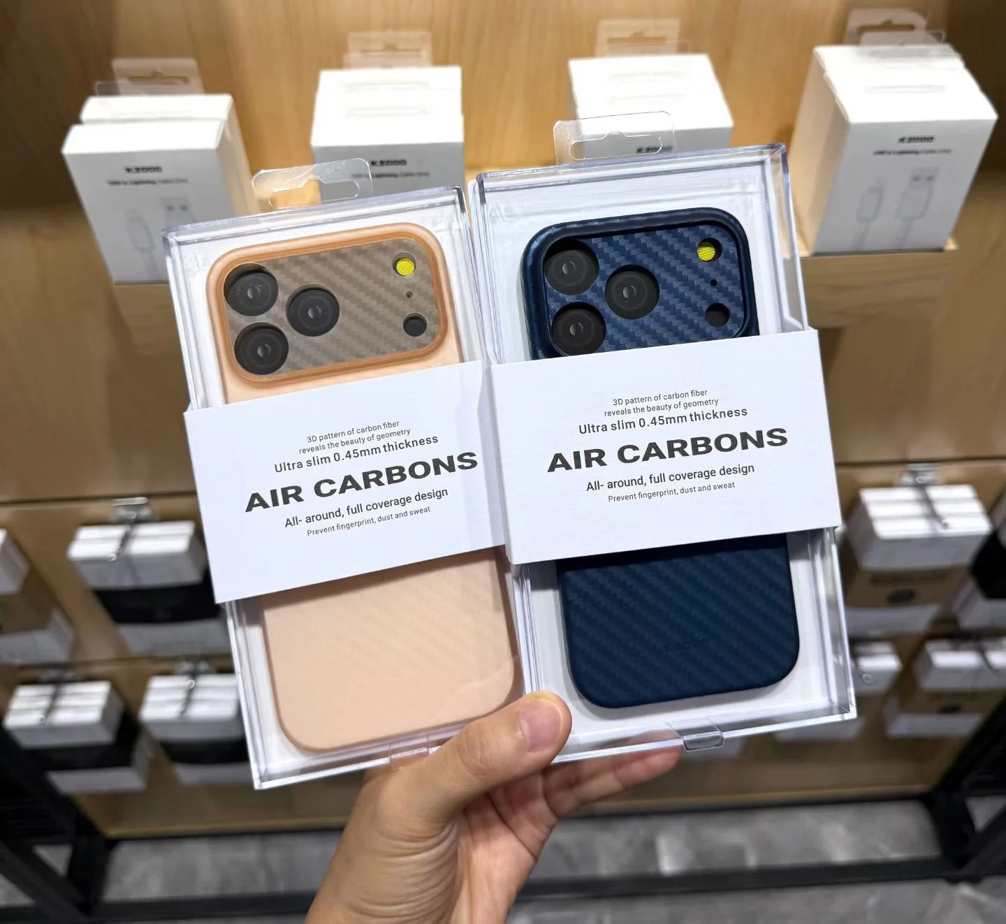 Kdoo/Kzdoo Air Carbon 0.45mm Paper Case - 17 Pro & 17 Pro Max