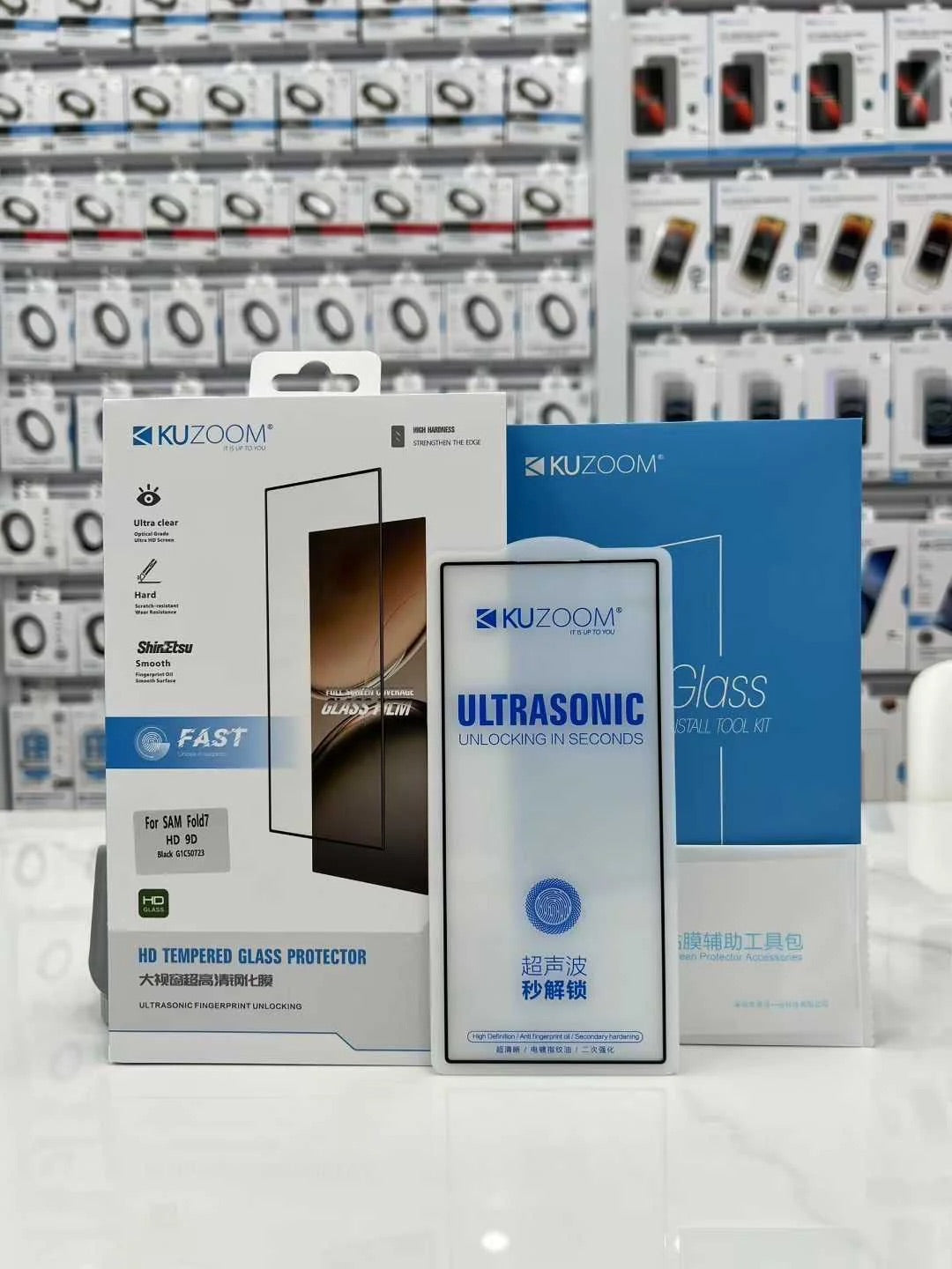 Kuzoom Clear Screen Protector - Fold 7