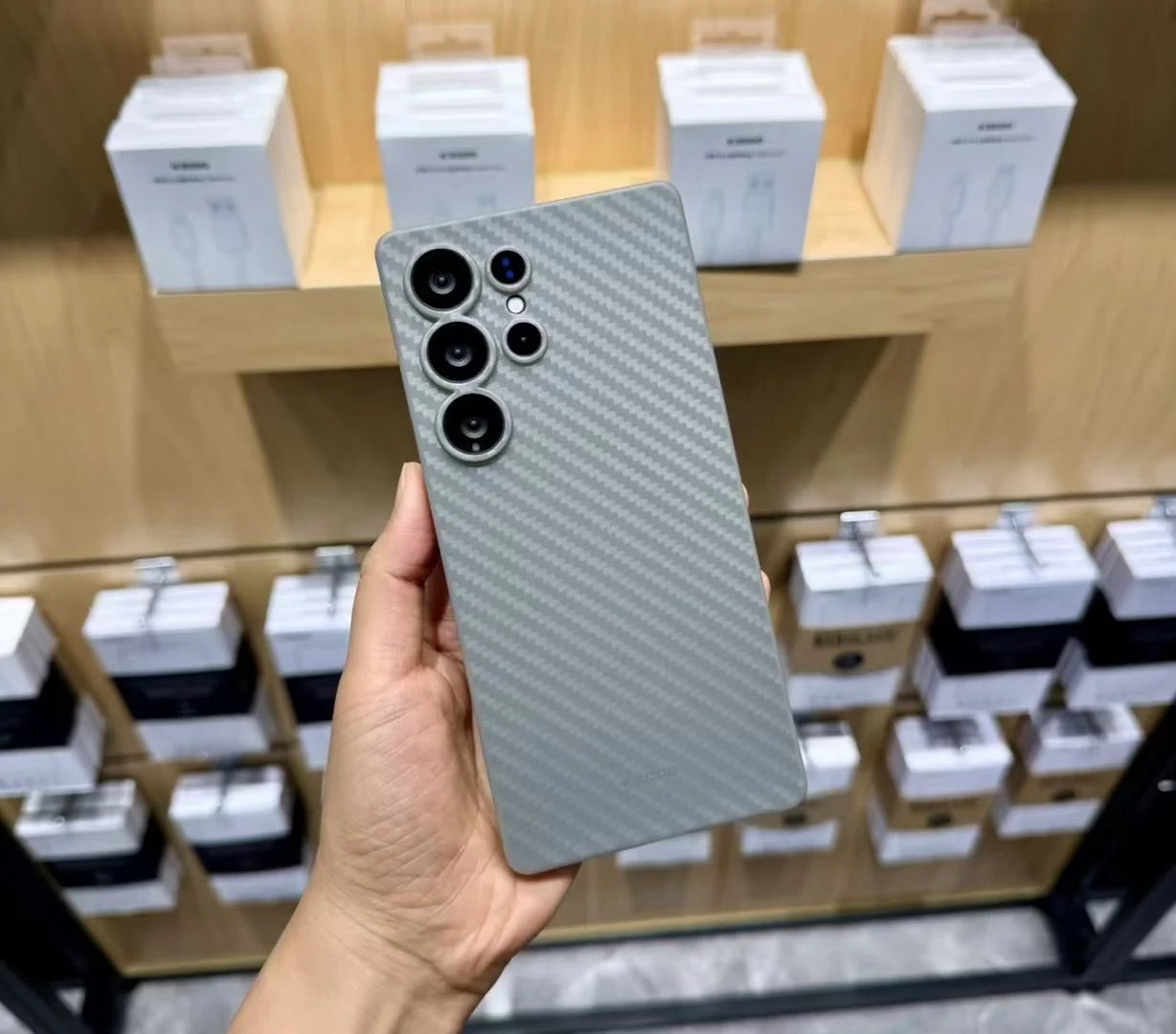Kdoo/Kzdoo Air Carbon 0.45mm Paper Case - S25 Ultra