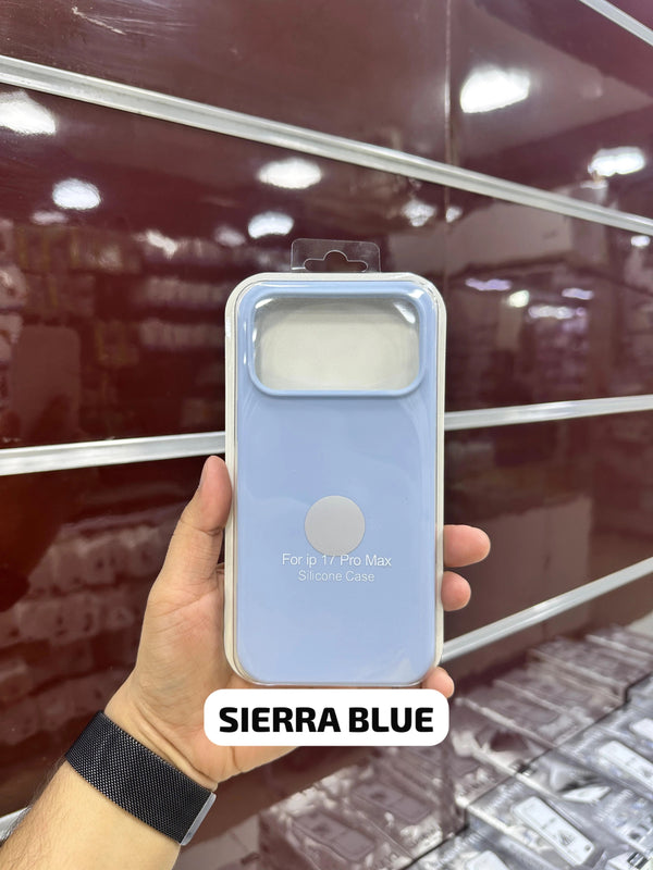 Silicone Case Sierra Blue 11 Till 17 Pro Max