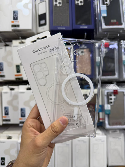 Clear MagSafe Anti Yellow Case - Samsung Models