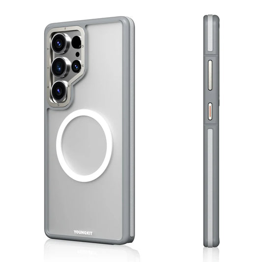 Youngkit Rock Sand Grey - S25 Ultra (MagSafe Supported)